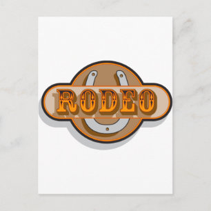 Rodeo Hoefijzer Briefkaart