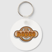 Rodeo Hoefijzer Sleutelhanger (Voorkant)