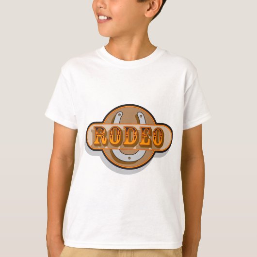 Rodeo Hoefijzer T-shirt (Voorkant)