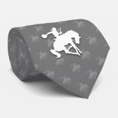 Rodeo Horses | Grijs Stropdas (Opgerold)