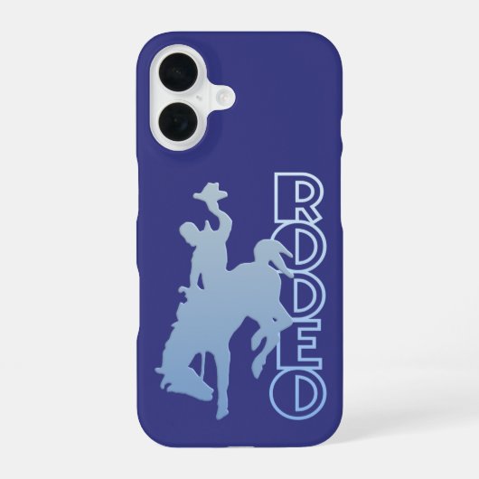 Rodeo iPhone 16 Hoesje (Achterkant)