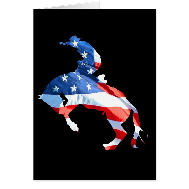 Rodeo is Amerika - Bronco Riding (Voorkant)