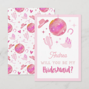 Rodeo is mijn Bridesmaid Informatiekaartje