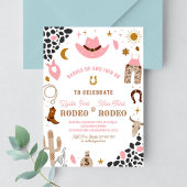 Rodeo Joint Cowgirl Eerste Rodeo Zuidwestelijke Ra Kaart