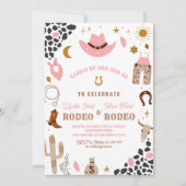 Rodeo Joint Cowgirl Eerste Rodeo Zuidwestelijke Ra Kaart (Voorkant)