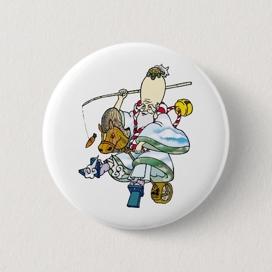 rodeo Jurojin Ronde Button 5,7 Cm (Voorkant)