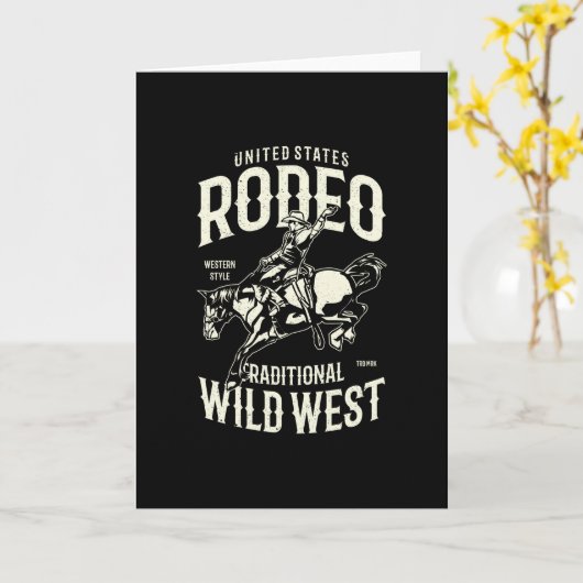 Rodeo Kaart (Gele Bloem)