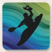 Rodeo Kayak Bier Onderzetter (Voorkant)