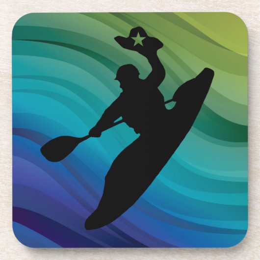 Rodeo Kayak Bier Onderzetter (Voorkant)