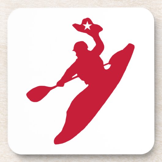 Rodeo Kayak Onderzetter (Voorkant)