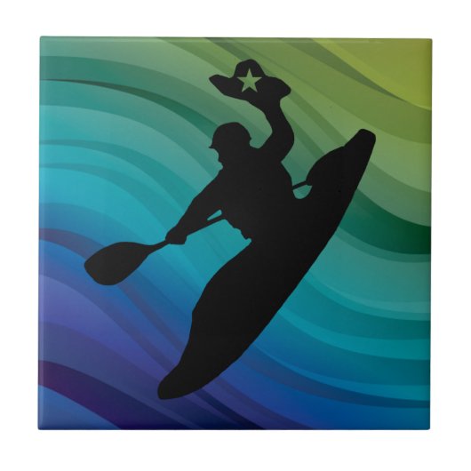 Rodeo Kayak Tegeltje (Voorkant)