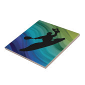 Rodeo Kayak Tegeltje (Zijkant)