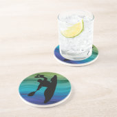 Rodeo Kayak Zandsteen Onderzetter (Zijkant)