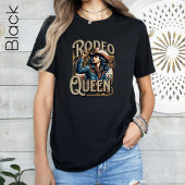 Rodeo Koningin, Cowgirl Cadeau, Girl Boss Blauw T-shirt