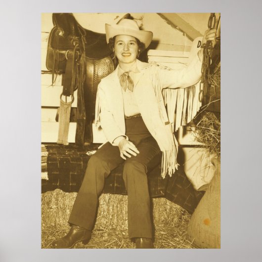 RODEO KONINGIN POSTER (Voorkant)