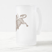 Rodeo-kowboy-sul Matglas Bierpul (Voorkant rechts)