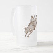 Rodeo-kowboy-sul Matglas Bierpul (Voorkant links)
