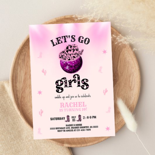 Rodeo Let's go girls Kaart