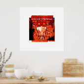 Rodeo Life T-Shirt Classic Poster (Keuken)