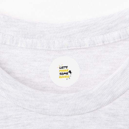 Rodeo makers labels (Aangebracht)