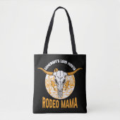 Rodeo Mama | Unieke Westerse Moederdag Tote Bag (Voorkant)