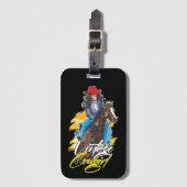  Rodeo Meisje Classic Bagagelabel (Voorkant (verticaal))