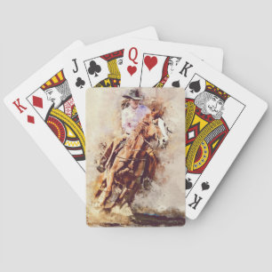 Rodeo Meisje Pokerkaarten