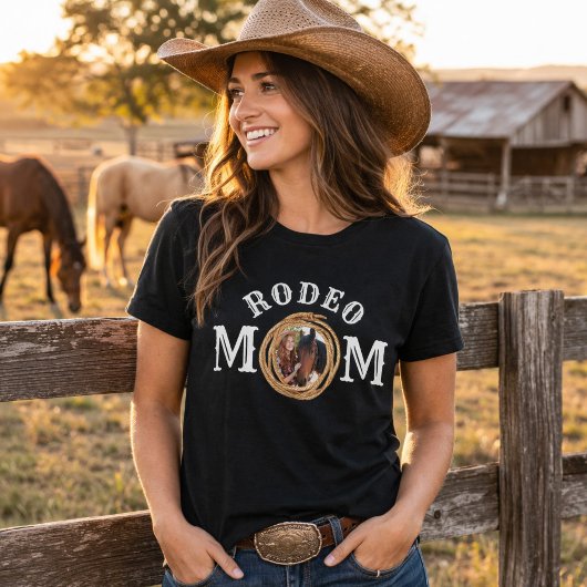Rodeo Moeder Foto T-shirt