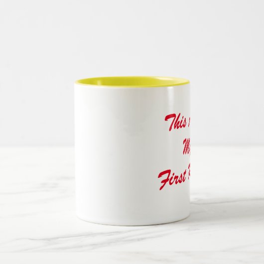 Rodeo-Mok Tweekleurige Koffiemok (Center)