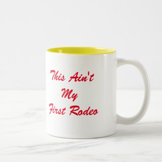 Rodeo-Mok Tweekleurige Koffiemok (Rechts)