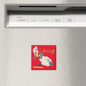 Rodeo Mutton Bustin Kind Magnet (Insitu (Vaatwasser))