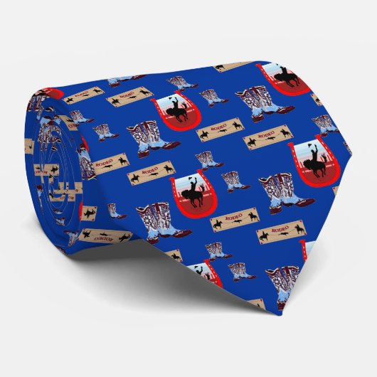 Rodeo Novelty Stropdas (Opgerold)