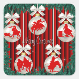 Rodeo Ornamenten op de Rode Vakantie Stickers 2