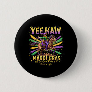 Rodeo Parade Feestelijk Draag Kostuum Vintage Yee Ronde Button 5,7 Cm