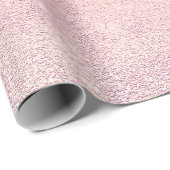 Rodeo Pink Art Texture Roustic Bull Skull Cadeaupapier (Rol Hoek)