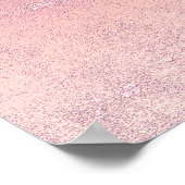 Rodeo Pink Art Texture Roustic Bull Skull Poster (Hoek)