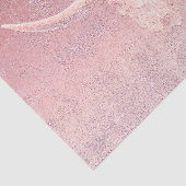 Rodeo Pink Art Texture Roustic Bull Skull Tissuepapier (Detail)