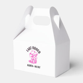 rodeo pink bachelorette party bedankdoosjes