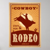  Rodeo-Poster Poster (Voorkant)