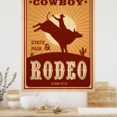  Rodeo-Poster Poster (Keuken)