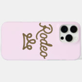 Rodeo Princess Country Western Tiara Crown Case-Mate iPhone Case (Achterkant (horizontaal))