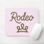 Rodeo Princess Country Western Tiara Crown Muismat (Met muis)