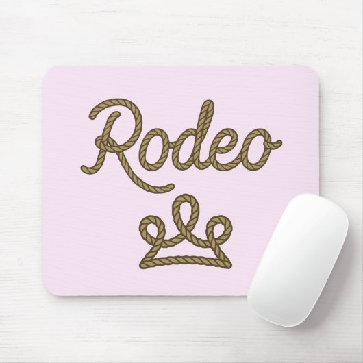 Rodeo Princess Country Western Tiara Crown Muismat (Met muis)