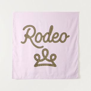 Rodeo Prinses Country Western Diadeem Kroon Wandkleed
