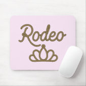 Rodeo Queen Country Western Tiara Crown Muismat (Met muis)