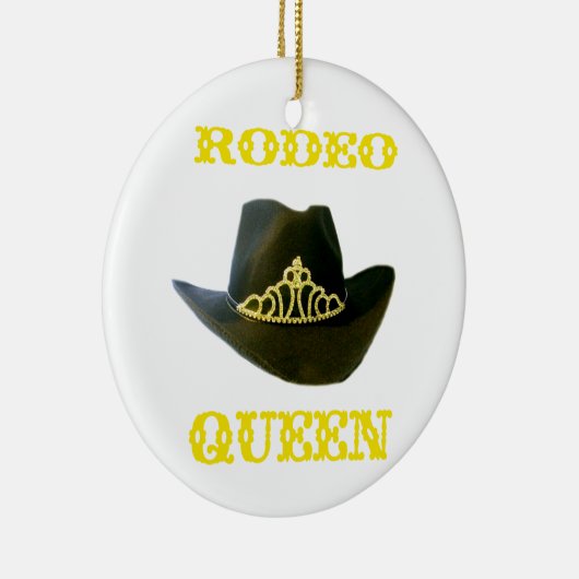 Rodeo Queen  Ornament (Rechts)