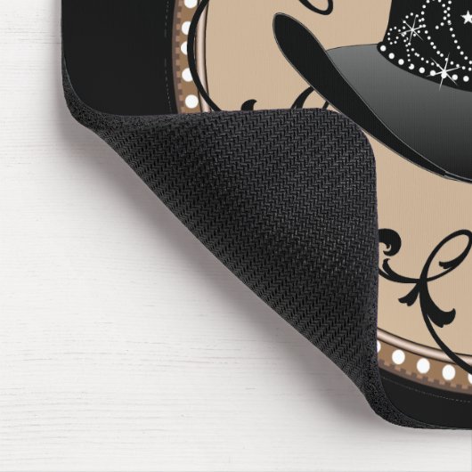 Rodeo Queen Westerne Mousepad Muismat (Hoek)