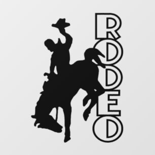 Rodeo Raamsticker