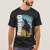 Rodeo  Retro Rodeo Rider T-shirt (Voorkant)
