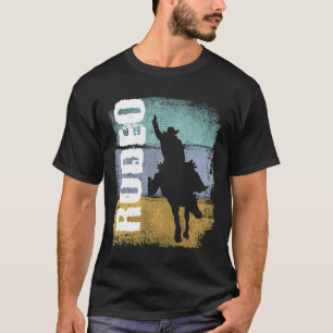 Rodeo  Retro Rodeo Rider T-shirt